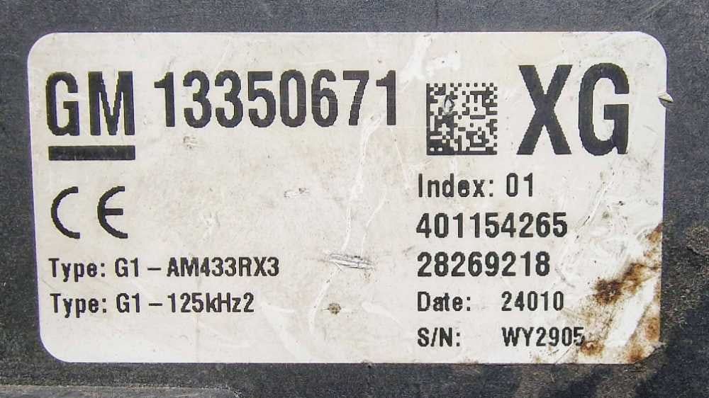 Caixa Fusíveis / SAM / BSI 13350671 - 15353