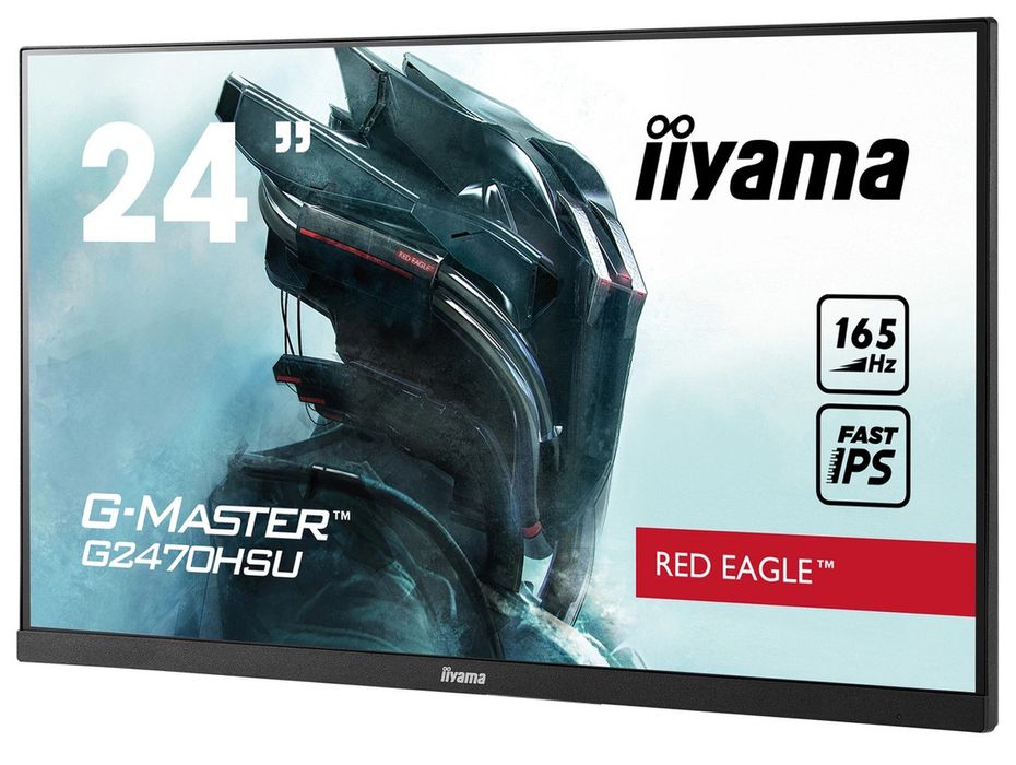 Monitor Iiyama G-Master G2470Hsu-B1 (Uszkodzony)