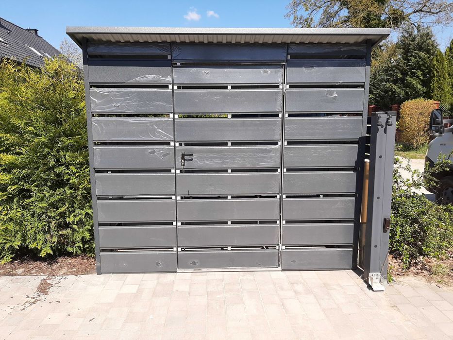 Wiatka Panelowa na Kosze Śmietnikowe