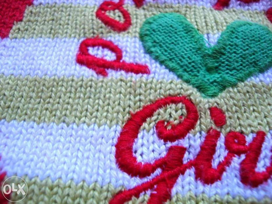 Camisola DPAM com maçã, para 3 a 4 anos