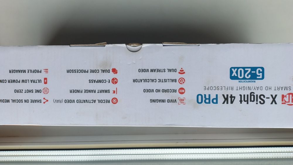 Прилад нічного бачення  приціл ATN X-Sight 4K Pro 5-20x