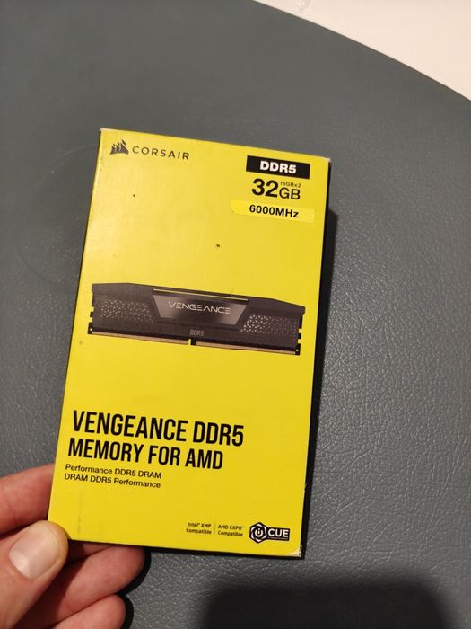 Оперативна пам'ять Corsair DDR 5 6000Mhz 32gb 2/x16 AMD Intel xmp