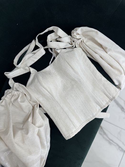 Корсет вишиванка