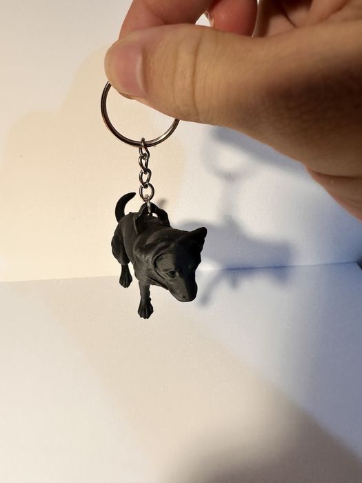 Brelok labrador 3D - breloczek do kluczy