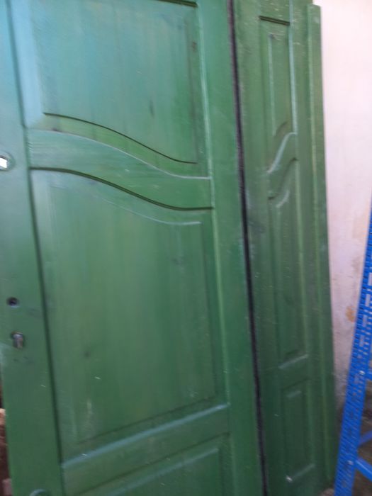 Drzwi zewnętrzne dwuskrzydłowe techniczne