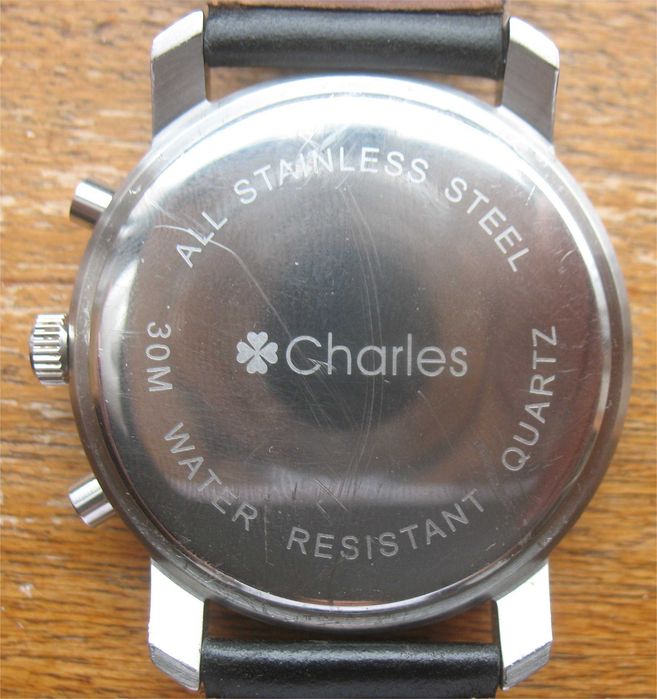Relógio Estilo Vintage - Charles Chronógrafo (Máquina Seiko VD57B)