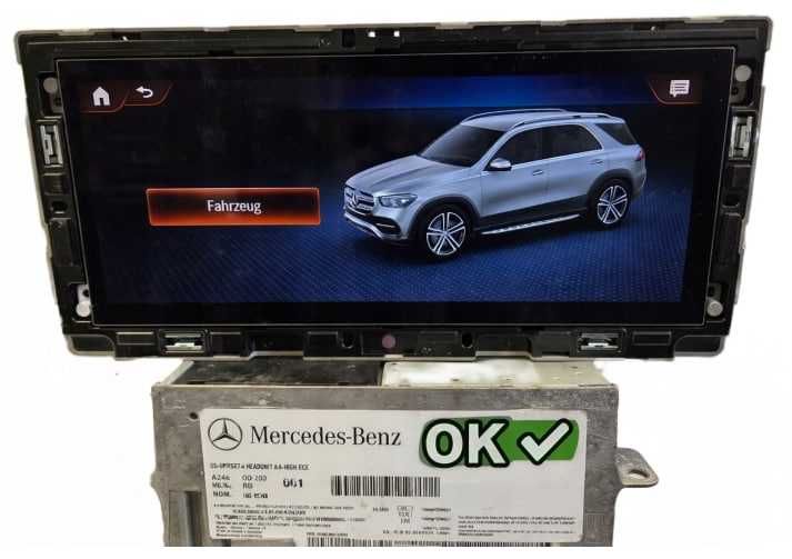 Mercedes S-класу навігація NTG7 MBUX A2969002607