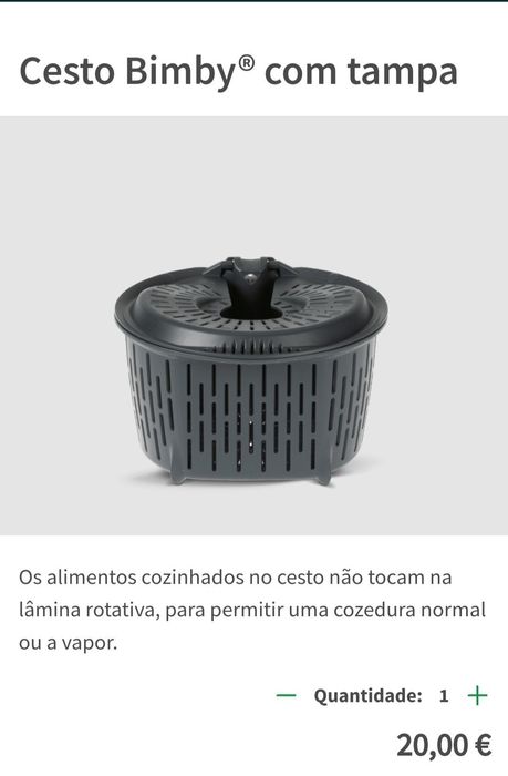 COPO NOVO completo Bimby TM6 e acessórios.