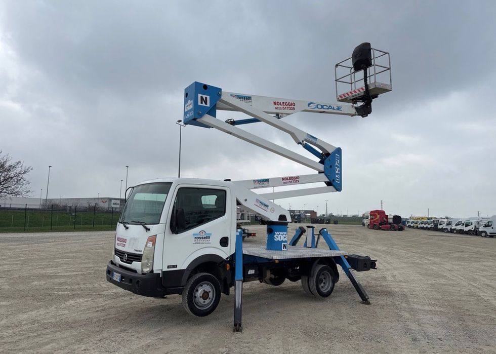 RENAULT MAXITY 130cv GRUA CESTO 23 M 2012 SÓ 70.000km ##OPORTUNIDADE##