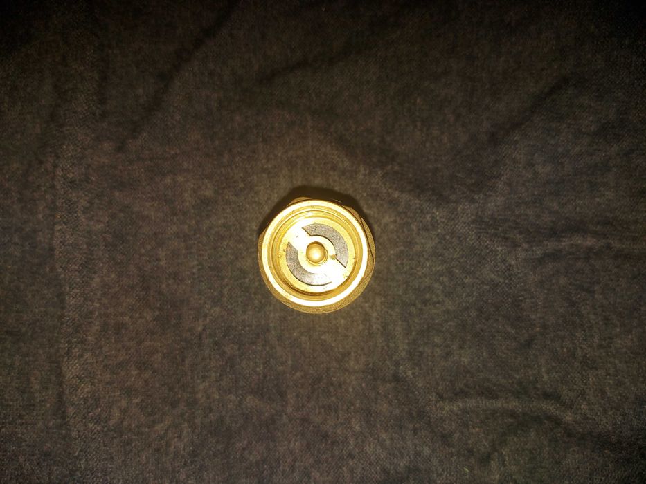 обратный клапан новый полностью латунный