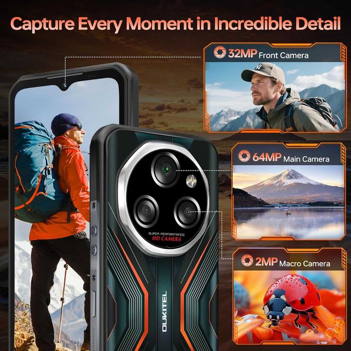 Oukitel WP55S 12GB/512GB IP69K 2.2GHz