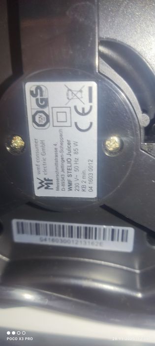 Wyciskarka do cytrusów WMF Stelio