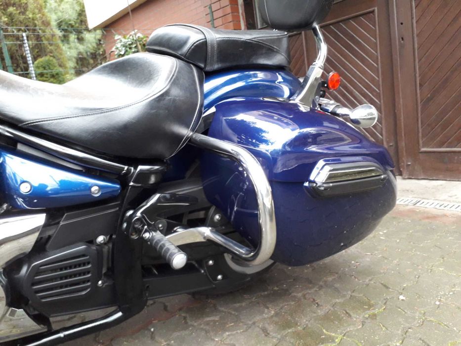 xvs 1300 midnight star tourer gmool tył