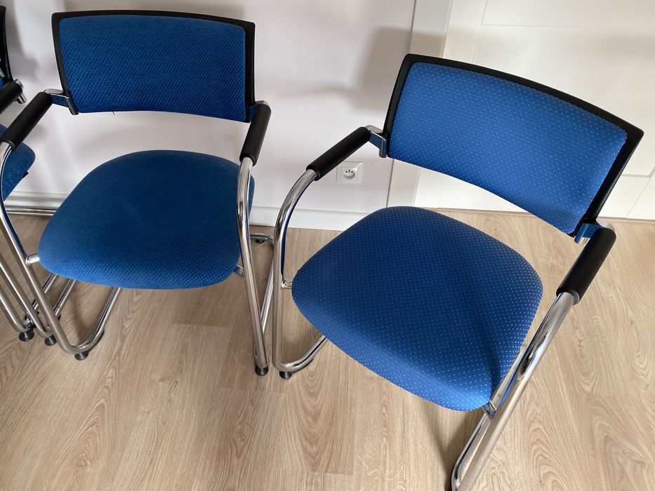 Krzesło biurowe konferencyjne niemieckie