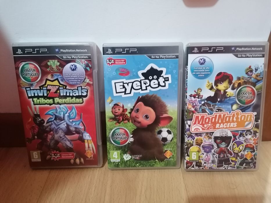 Jogos psp portátil