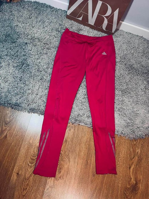 Adidas xl legginsy getry damskie różowe