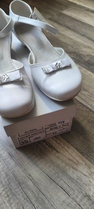 Buty komunijne białe