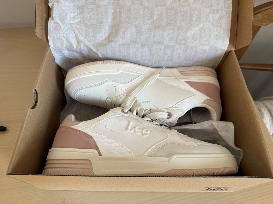 Жіночі кросівки низькі Lee Flare 2.0 Low 39 Білий/Рожевий