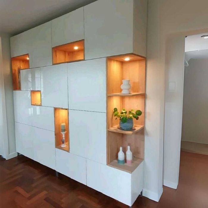 Estantes personalizadas para sala