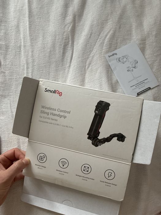SmallRig Wireless Control Sling Handgrip do DJI RS 2 / RS 3 Pro — komplet