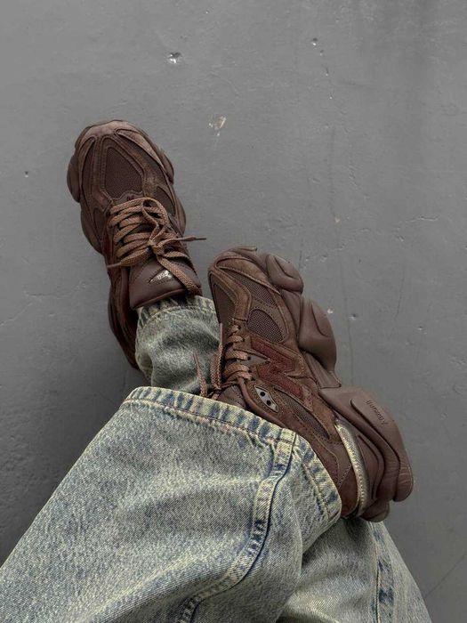 Кроссовки New Balance 9060 Chocolate Brown 36-45 Хит Сезона! Топ