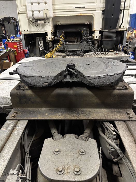 Blacha / podstawa / płyta, wysoka pod siodło DAF XF