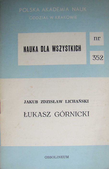 Seria: "Nauka dla wszystkich" - Miłośnicy i obrońcy języka polskiego