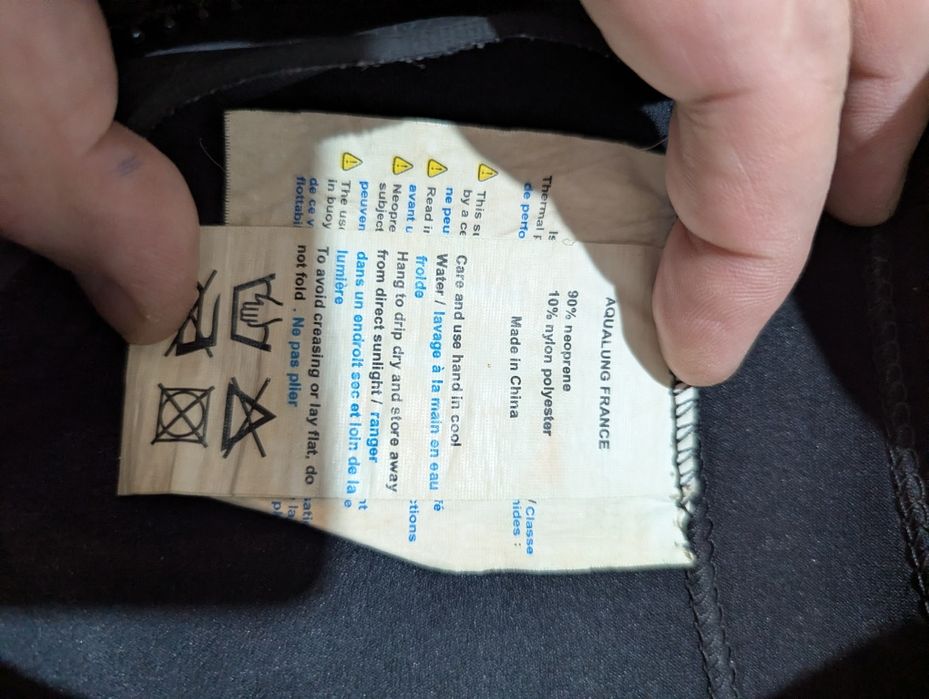 Гідрокостюм  Aqua Lung Safaga. 5.5 мм. Розмір 40.