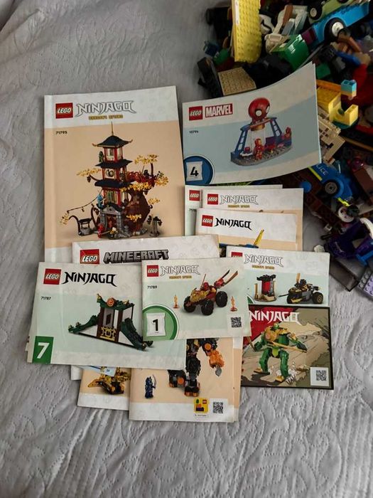 Klocki lego marvel ninjago city mix karton