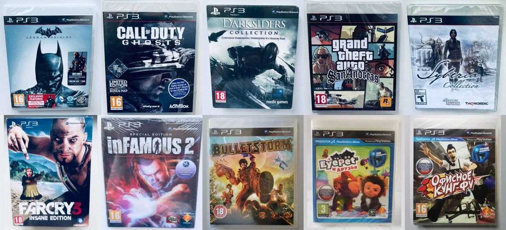 Диски для Sony PlayStation 3