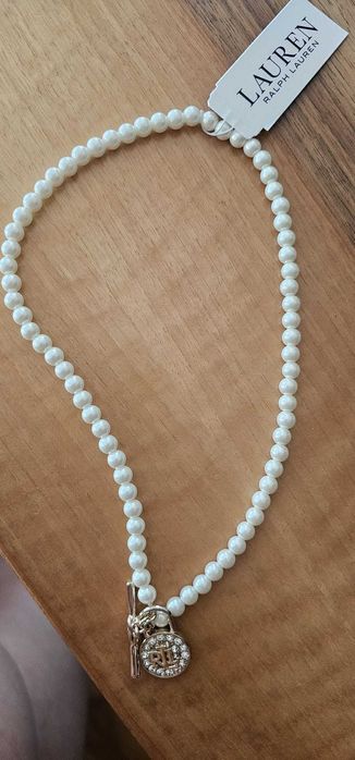 Lauren Ralph naszyjnik z pereł