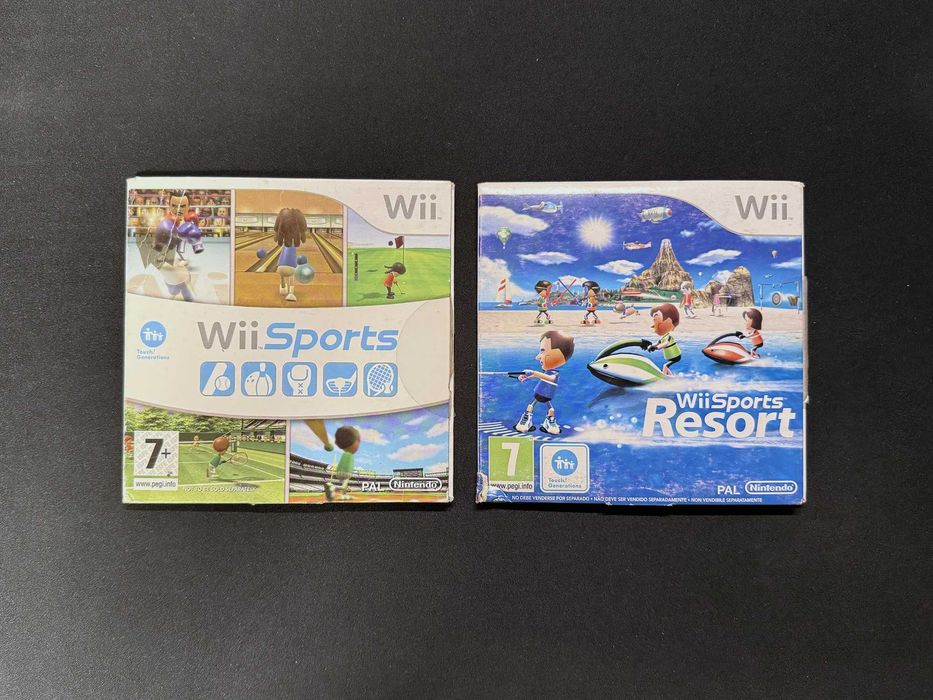 Bundle Wii Sports + Wii Sports Resort (2 Clássicos Nintendo Wii)