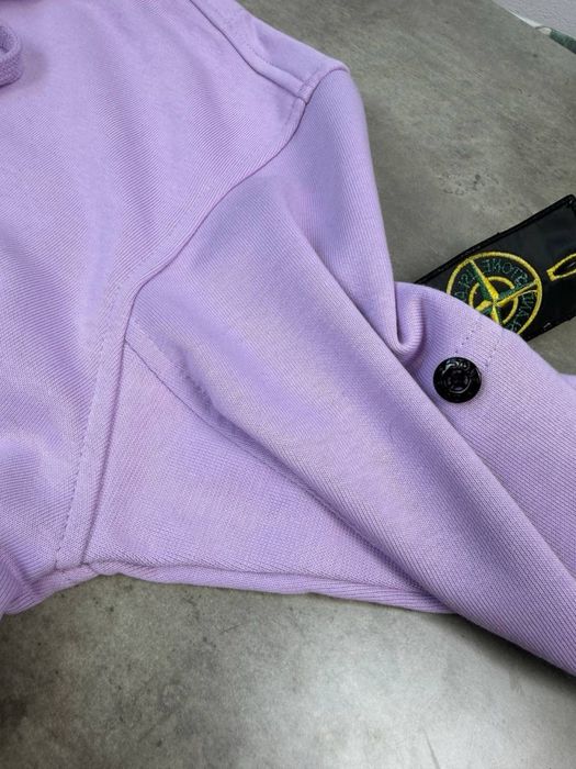 Зіп-Худі Stone Island Ліловий