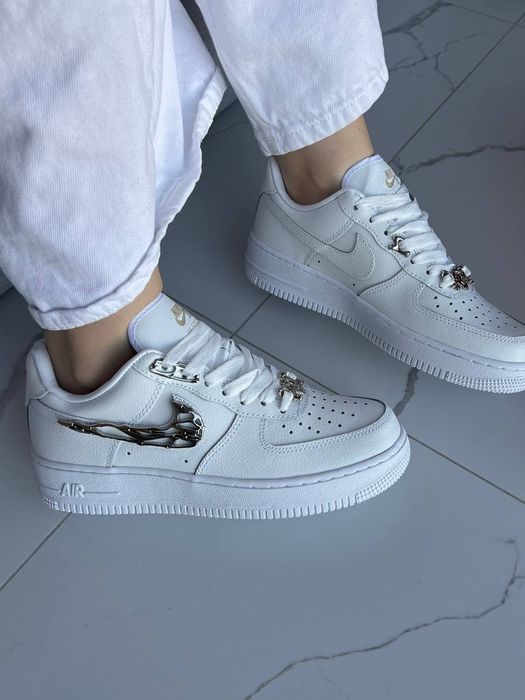 36-45 Nike Air Force 1 Low ‘Molten Metal Silver ‘