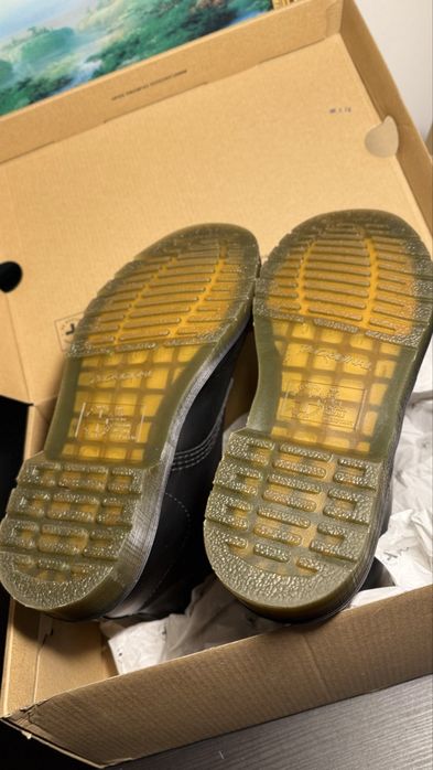 Dr. Martens 6-oczkowe Smooth czarne r. 41 – nowe z metką, pudełko