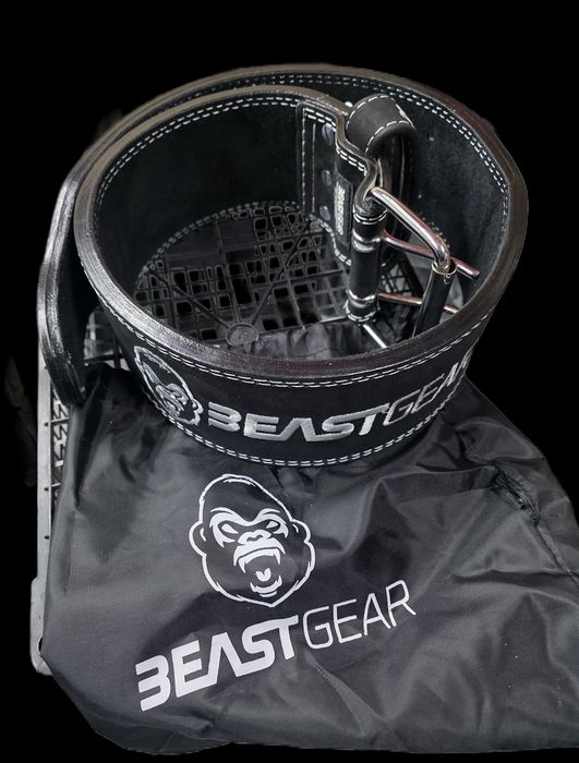 Pas do Podnoszenia Ciężarów Beast Gear Długość 130cm Szer 10cm D02