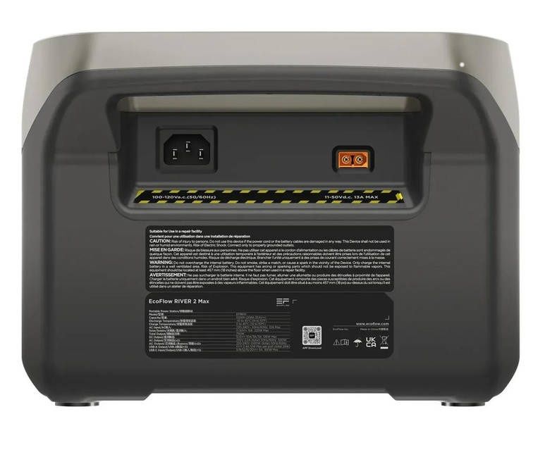 EcoFlow RIVER 2 Max. Ёмкость 512 Вт⋅ч. Мощность 500Вт (X-Boost 1000Вт. всплеск до 1000Вт)