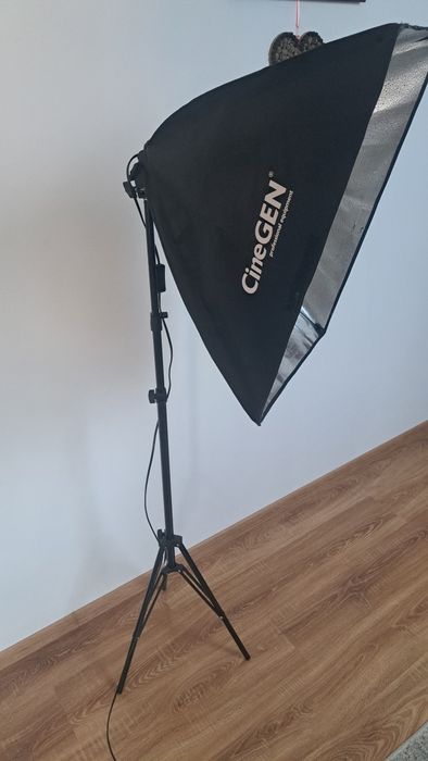 Lampa ze statywem fotograficzna