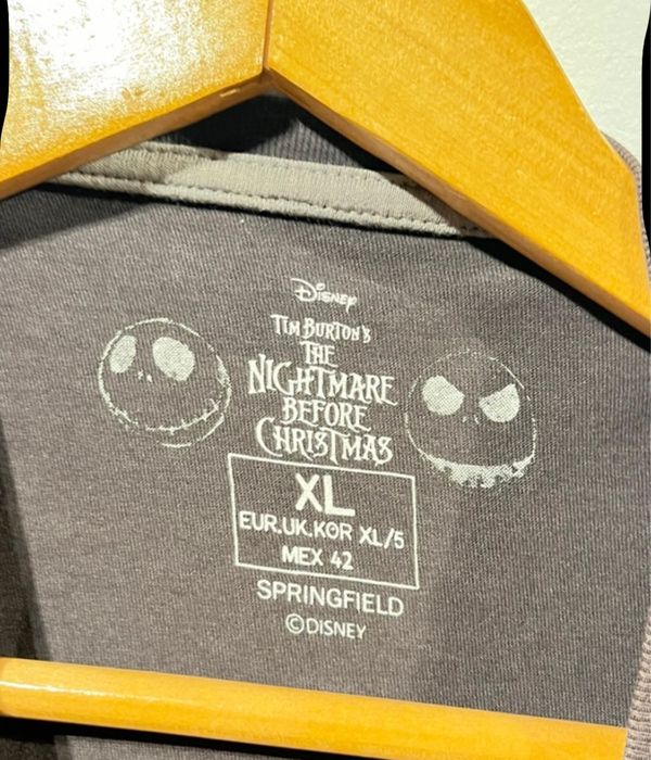 T-Shirt Oficial Tim Burton - XL, Disney, Nightmare Before Christmas