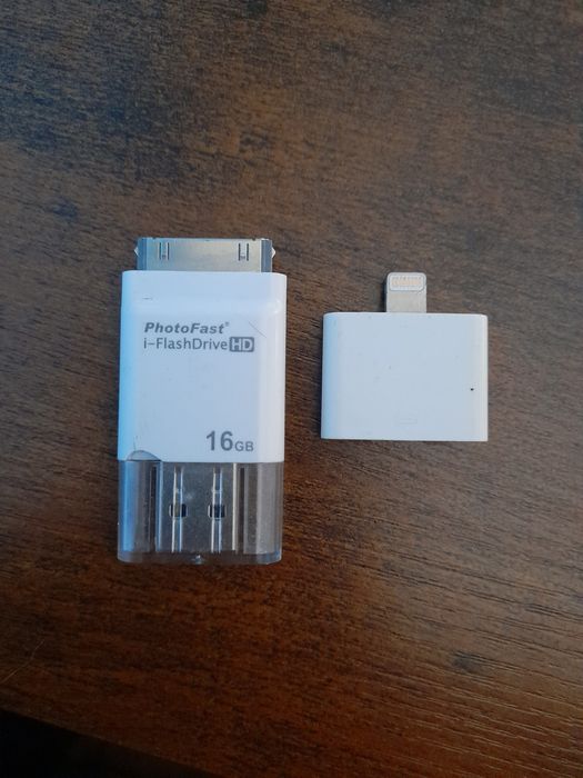 PhotoFast i-FlashDrive HD 16GB – Pendrive do iPhone / iPad + Adapter