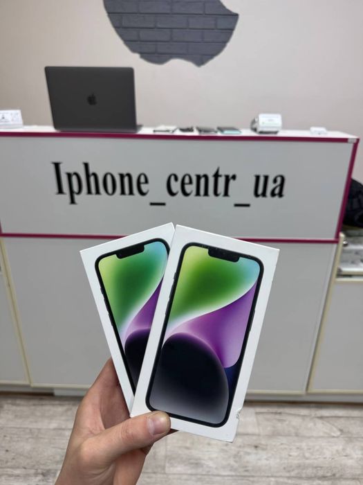 Iphone 14 128 новий запакований sim+ e sim гарантія