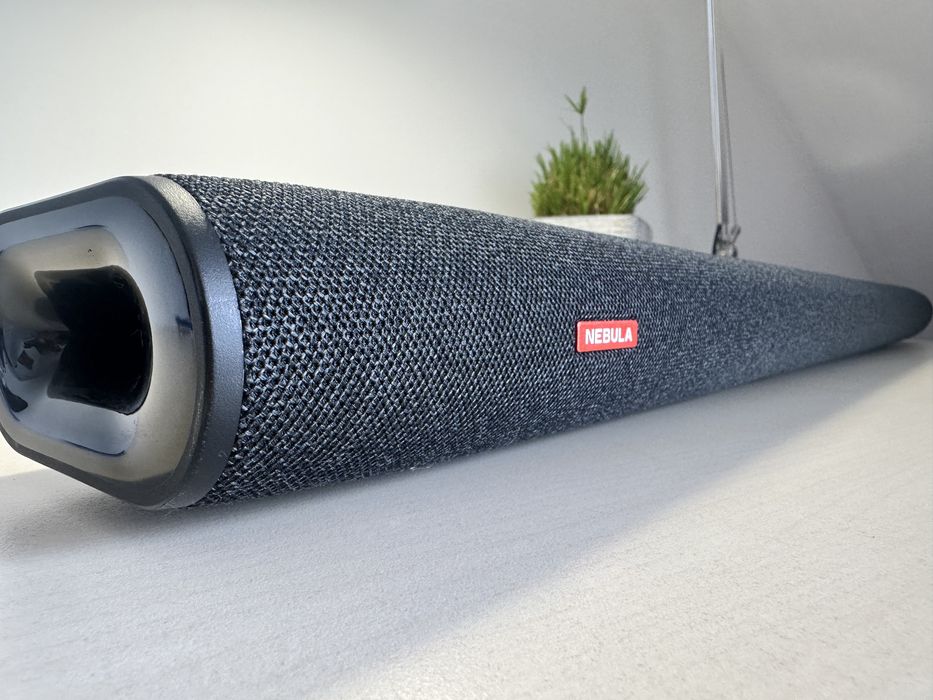 Soundbar Anker Nebula 2.1 HDMI Bluetooth 4K HDR Subwoofer netflix
