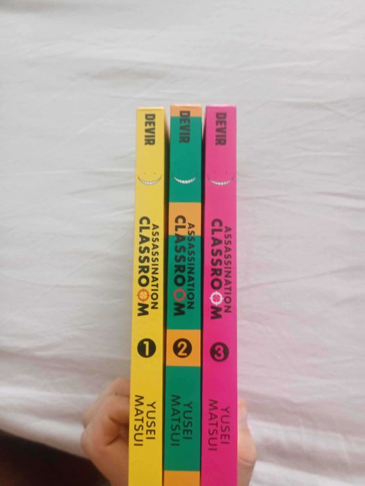 Manga Assassination Classroom - do 1 ao 3