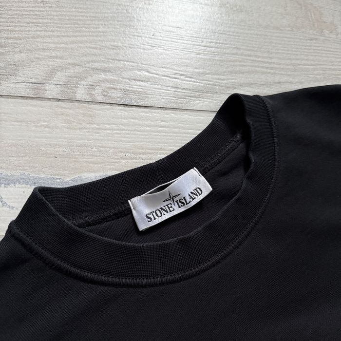 Світшот , кофта чорна Stone Island