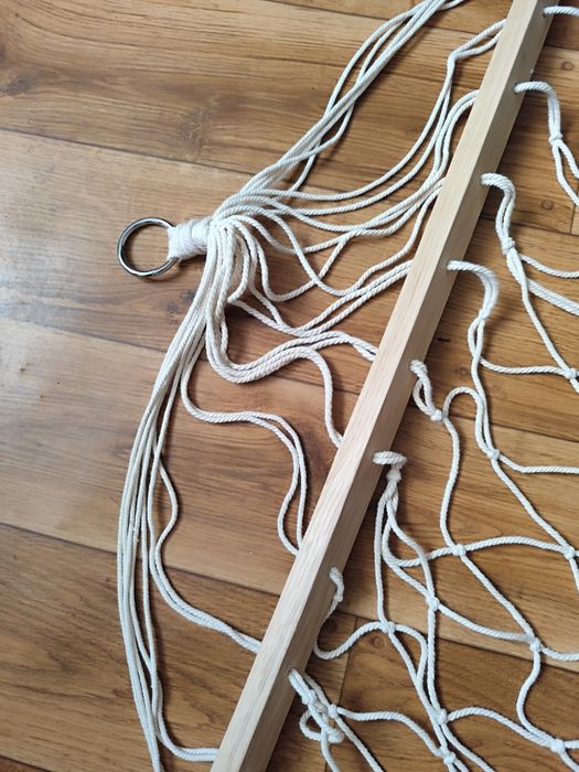 Hamak pleciony stan nowy