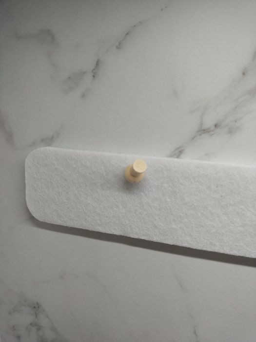 Tablica filcowa - paski filcowe samoprzylepne