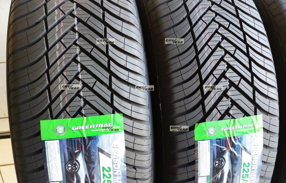 4x 225/55R17 Greentrac Season Master 2026r C/B/71dB 3 lata gwar.