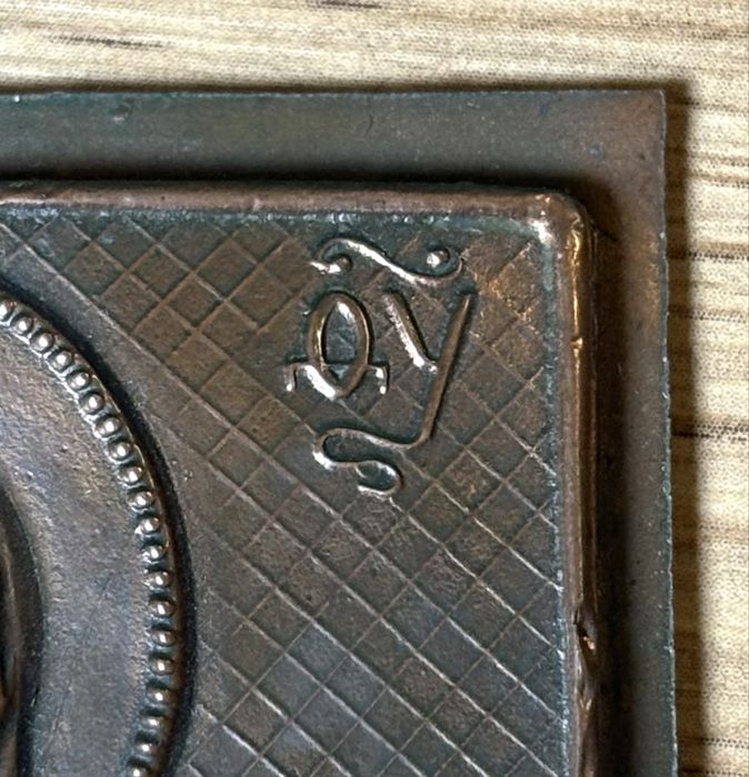 Stara Ikona miniatura Matki Bożej Włodzimierskiej