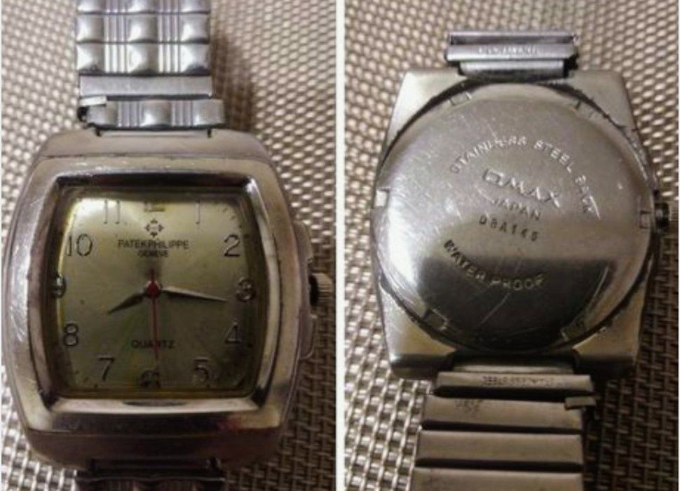 Наручные часы советских времён.