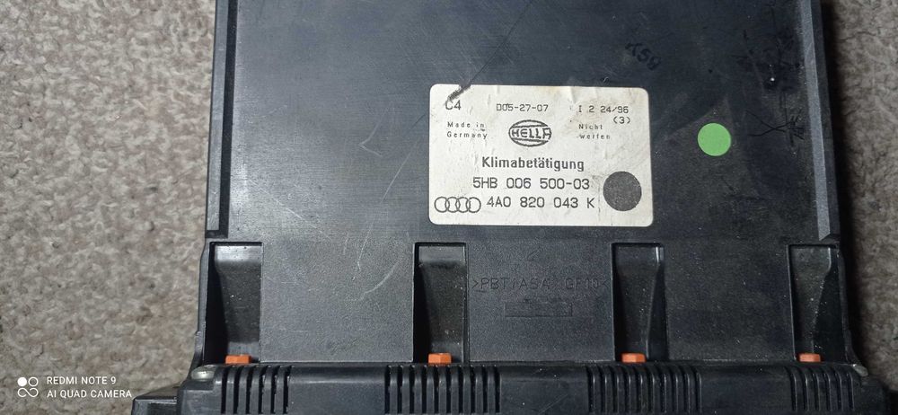 Panel klimatronik Audi 100 A6 C4 rózne numery